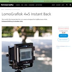 LomoGraflok 4×5 Instant Back