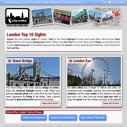 London Top 10 Sights - Explore the Highlights