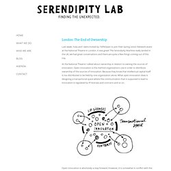 London: The End of Ownership — Serendipity Lab