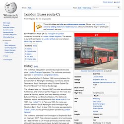 London Buses route C1