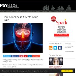How Loneliness Affects Your Brain