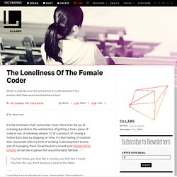 Minding The Gap: How Your Company Can Woo Female Coders ⚙ Co