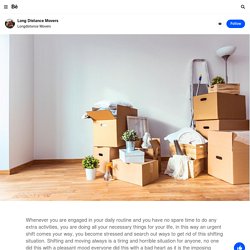 Long Distance Movers on Behance