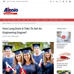How Long Does It Take To Get An Engineering Degree?