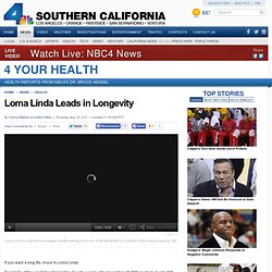 Loma Linda Leads in Longevity