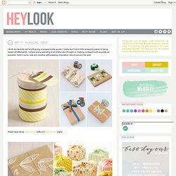 Hey Look - Event styling, design inspiration, DIY ideas and more: PRETTY... - StumbleUpon