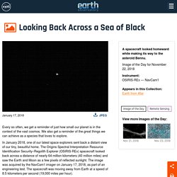 Looking Back Across a Sea of Black