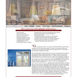 Steps to Success in the Window Covering Business