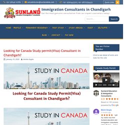 Looking for Canada Study Visa Consultant in Chandigarh?