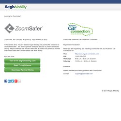 ZoomSafer Prevents Distracted Driving