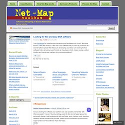 Looking for free and easy SNA software « Net-Map Toolbox