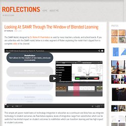 Mirando a SAMR través de la ventana de Blended Learning