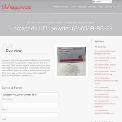 Lorcaserin powder