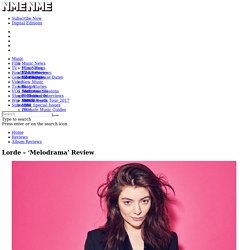 Lorde - 'Melodrama' Album Review - NME