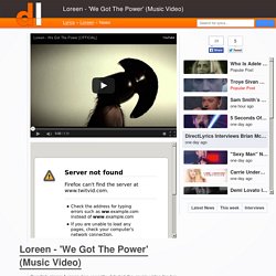 LOREEN - 'WE GOT THE POWER' MUSIC VIDEO