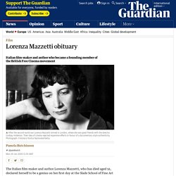 Lorenza Mazzetti obituary