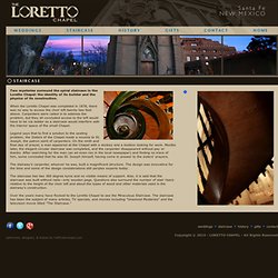 Loretto Chapel miraculous staircase - Santa Fe, New Mexico
