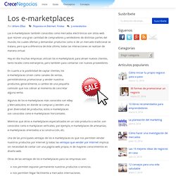 Los e-marketplaces