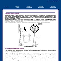 Los Molinos de Viento - Modernos molinos de viento