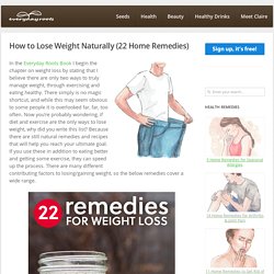 How to Lose Weight Naturally (22 Home Remedies)