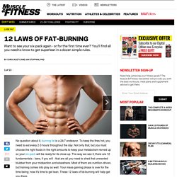 Fat loss Workout 7 Diet: 12 Laws of Fat-Burning