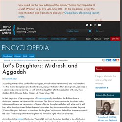 Lot's Daughters: Midrash and Aggadah