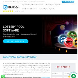 Lottery Pool Software - Betfoc