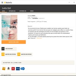 Lotto Girl - Georgia Blain