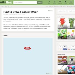 How to Draw a Lotus Flower: 7 Steps