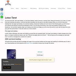LOTUS TAROT READING