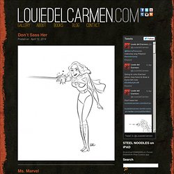 · Animation, Illustration and beyond. Featuring the art and career of Louie del Carmen