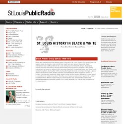 St. Louis History in Black and White