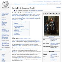 Louis III de Bourbon-Condé