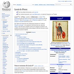 Louis le Pieux (814-840)