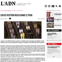 Louis Vuitton nous dame le pion