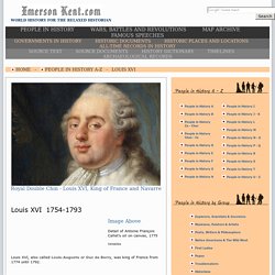 Louis XVI 1754-1793