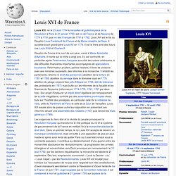 Louis XVI de France