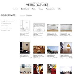 Louise Lawler - Galerie Metro Pictures