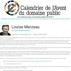 Louise Merzeau - Dans le domaine public en 2018
