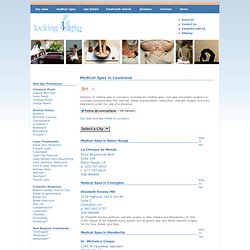 Louisiana Medical Spas - Med Spa Directory