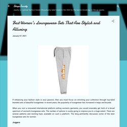 Best Women's Loungewear Sets That Are Stylish and Alluring