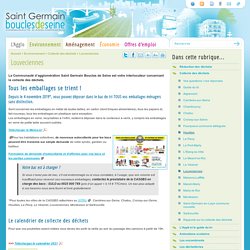 CASGBS, la Communauté d'Agglomération Saint Germain Boucles de Seine : site officiel