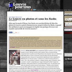 Le Louvre en photos et sous les flashs