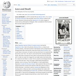 Love and Death - Wikipedia