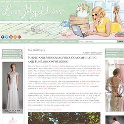 Love My Dress UK Wedding Blog: Real Weddings