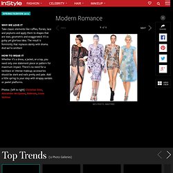 spring 2012 top fashion trends: modern romance