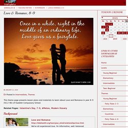Love & Romance, 8-9 ⋆ WebEnglish.se