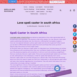 Love spell caster in south africa