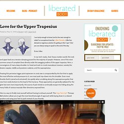 Love for the Upper Trapezius - Liberated Body