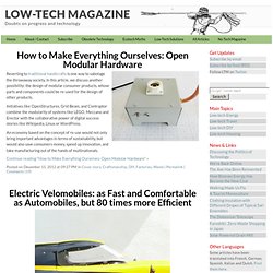 Low-tech Magazine